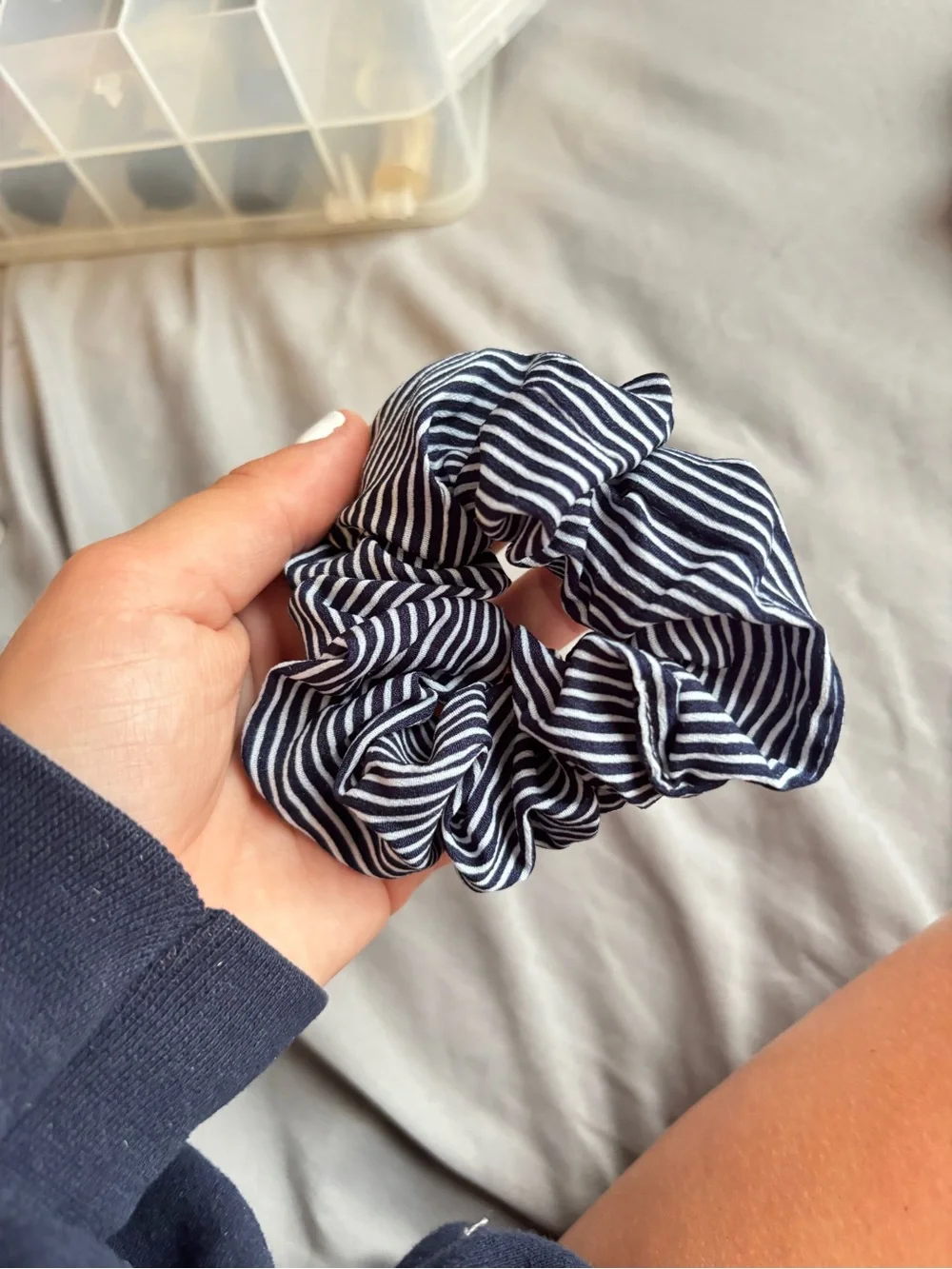 FOR INDIVIDUAL SALE - patterned scrunchies - some with flamingos!
